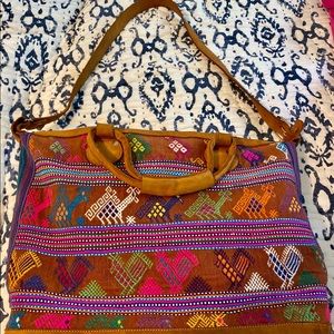 Beautiful Handmade Overnight Bag